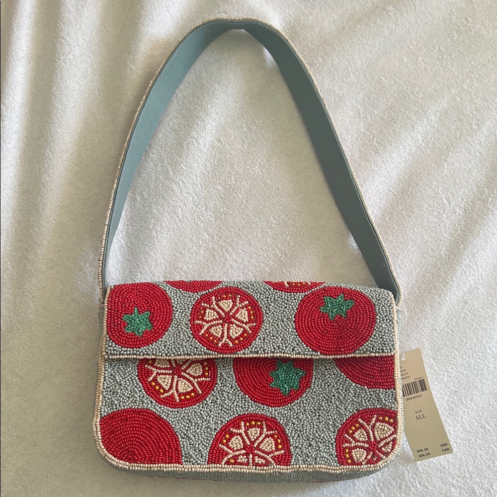 Anthropologie Fiona beaded bag NWT